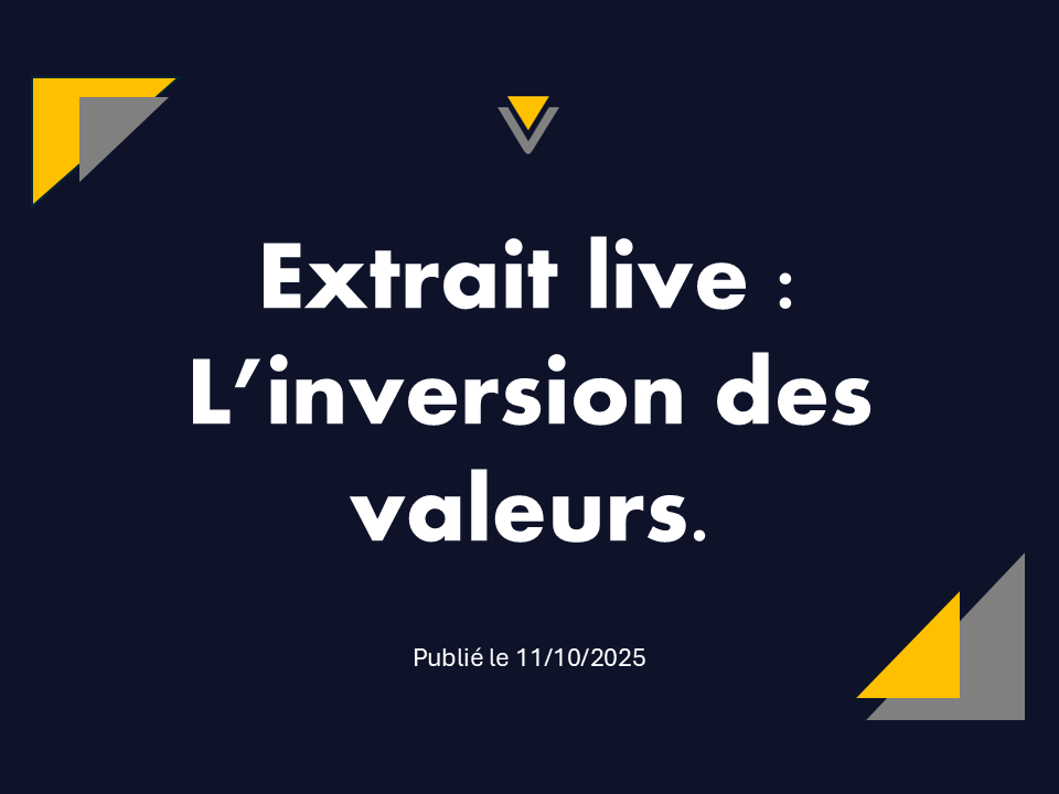 02/10/2025 | Inversion des valeurs.